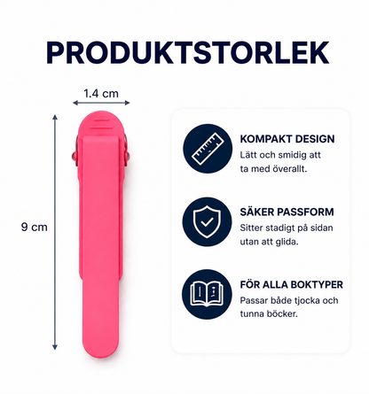 BookSaver – Markera sidan, fortsätt läsa